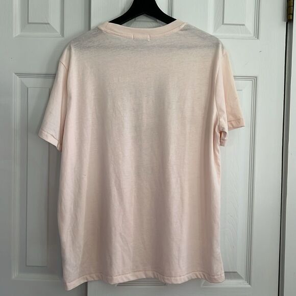Wildfox Light Pink Mistletoe Manhattan Ryan Tee - Picture 7 of 11